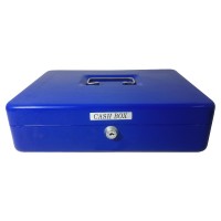 portable metal safety cash box